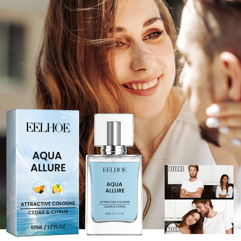 EELHOE Captivating Fragrance - Cupid Charm Toilette for Men and Women Ocean-Scented Perfume and Pheromone Cologne 1.7 OZ