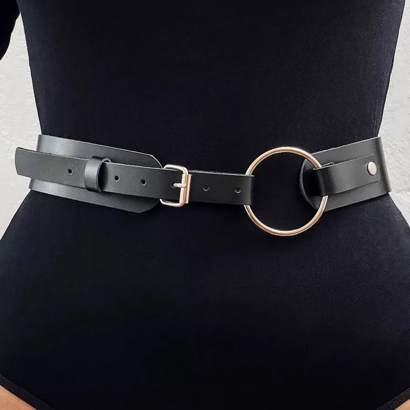 Wide Leather Belt U nder Bust Corset Belt Wide Corset Belt Women Waist Cincher Fashion Corset Belt Gothic Clothing Accessories