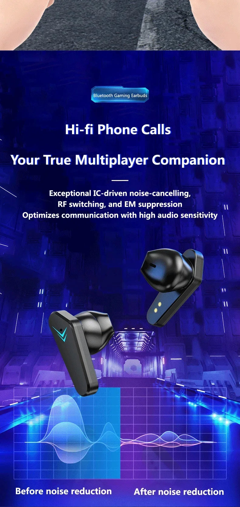 X15 Wholesale Tws Earphone Bluetooth Wireless Without Box V5.1 in Ear Headphones Blutooth Hearing Aids Sport Gamer Headset Phone