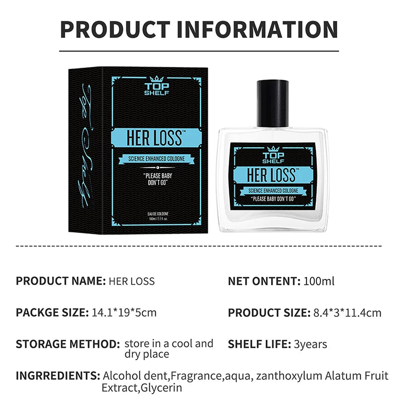 Men's Original Perfume Lasting Appeal With Confidence Men's Spray Gift 50ml Christmas Cologne Charm Plus The Perfect Men's Gift