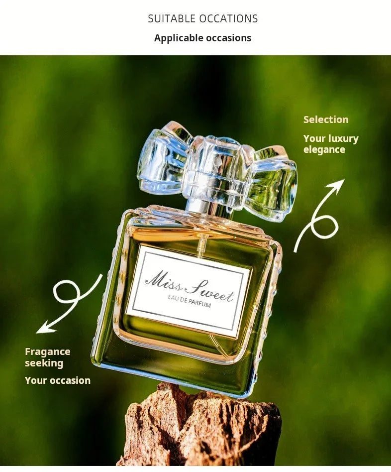 Miss Sweetheart 50ml Women's Perfume Lasting Fresh and Elegant Perfume Light Floral Notes Originales Daily Dating.