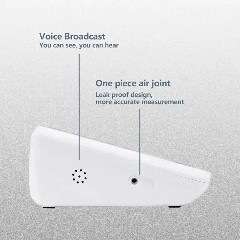 Medical Digital Arm BP Blood Pressure Monitor Automatic Tensiometer Tonometer Sphygmomanometer Heart Rate Pulse Meter Oximeter