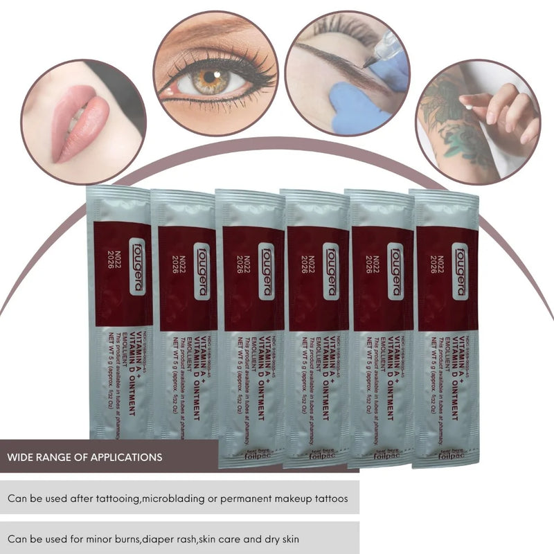 Tattoo Aftercare Cream A&D Fougera Vitamin Ointment Anti Scar Permanent Makeup Repair Gel For Tattoo Body Art Microblad Supplies