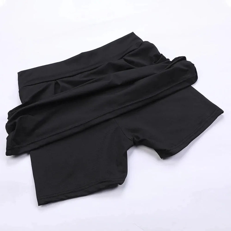 Sports Short Skirt, Yoga Shorts, Culottes, Tennis Skirt, Clothing, Fitness Clothes, Running Outdoor High-waist Yoga Clothes