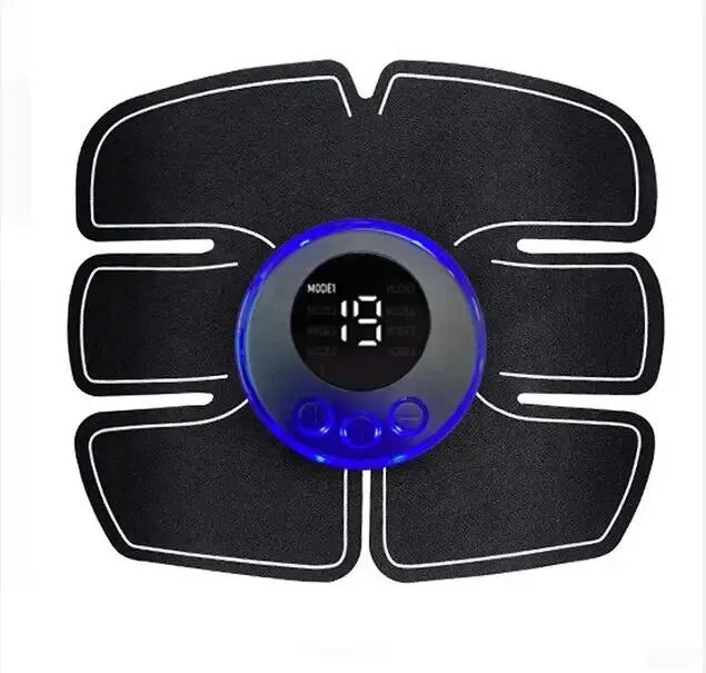 EMS Abdominal Muscle Stimulator Fitness ABS Arm Training Patches Muscle Exercise Instrument USB Charging Home Men