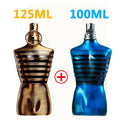 100ML 3.4FL.OZ Leather Notes Men's Eau de Parfum Woody Nutty Warm Spicy Chocolate Scent Male's Fragrance Spray for Man