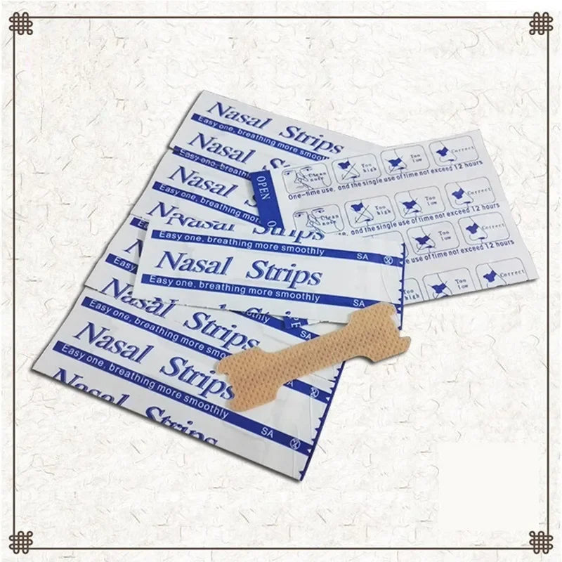 20/50/100/200/300Pcs Breathe Nasal Strips Right Way Stop Snoring Anti Snoring Strips Easier Better Breathe Health Care Sleep