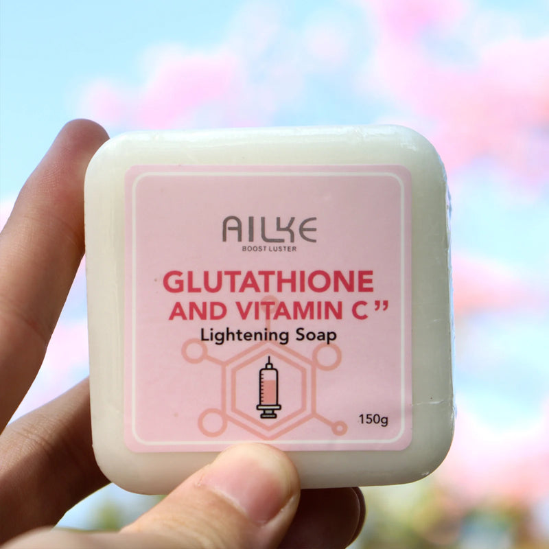 AILKE Whitening Remove Black Spots Facial Skin Care Lotion Moisturizing Cream Body Glutathion Vitamin C Black Skin Face New Set