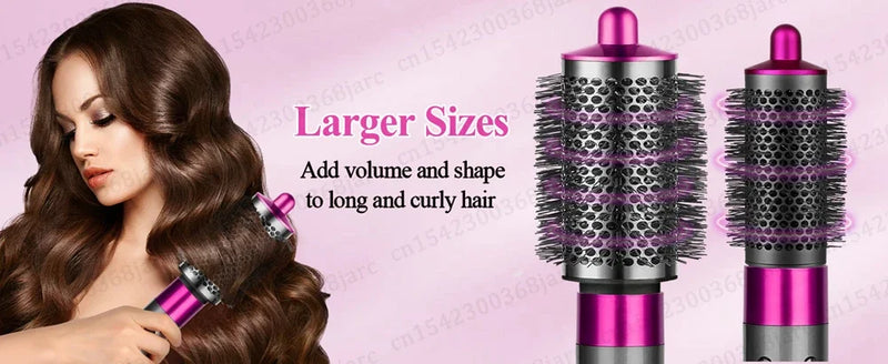 Hair Styler Nozzle For Dyson Airwrap HS01 HS05 Sencicimen X9 Hair Dryer Accessories Multi Hair Curler Hard Soft Smoothing Brush
