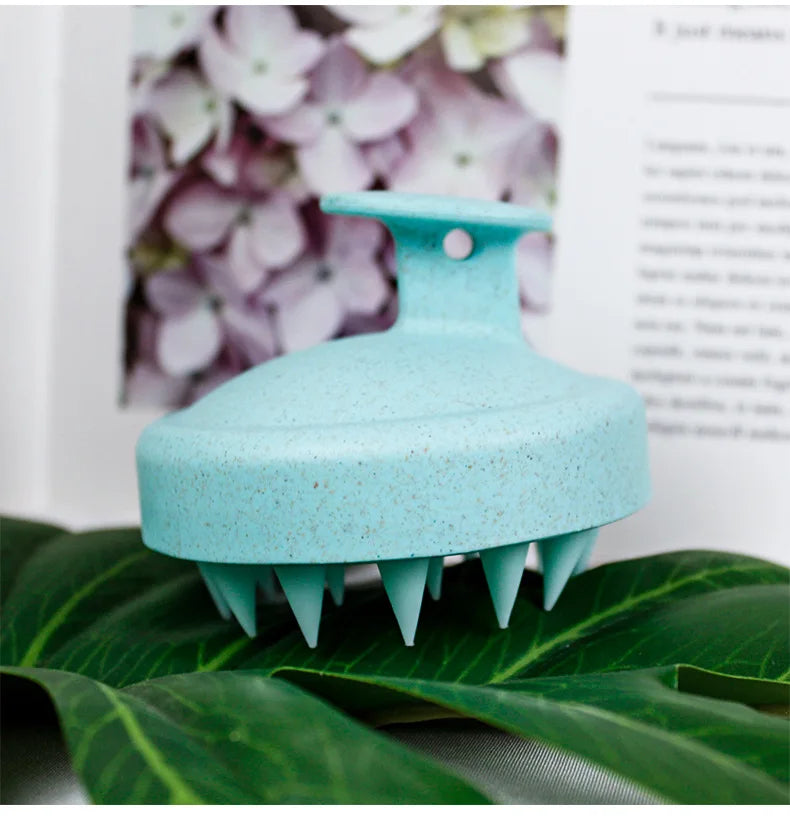Head Cleansing and Massage Wet and Dry Scalp Massage Brush Soft Massage Cushioned Airbag Non-invasive Scalp Deep Conditioning
