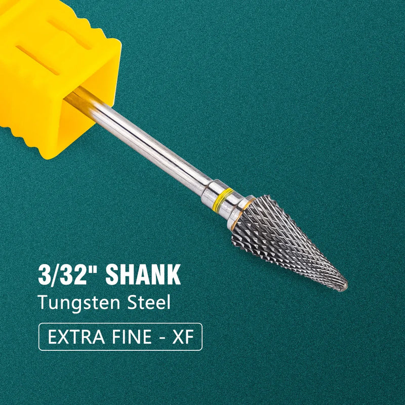 Dmoley Tungsten Carbide Nail Drill Bit Electric Manicure Drills For Milling Cutter Ceramic Nail Burr Pedicure Accessories
