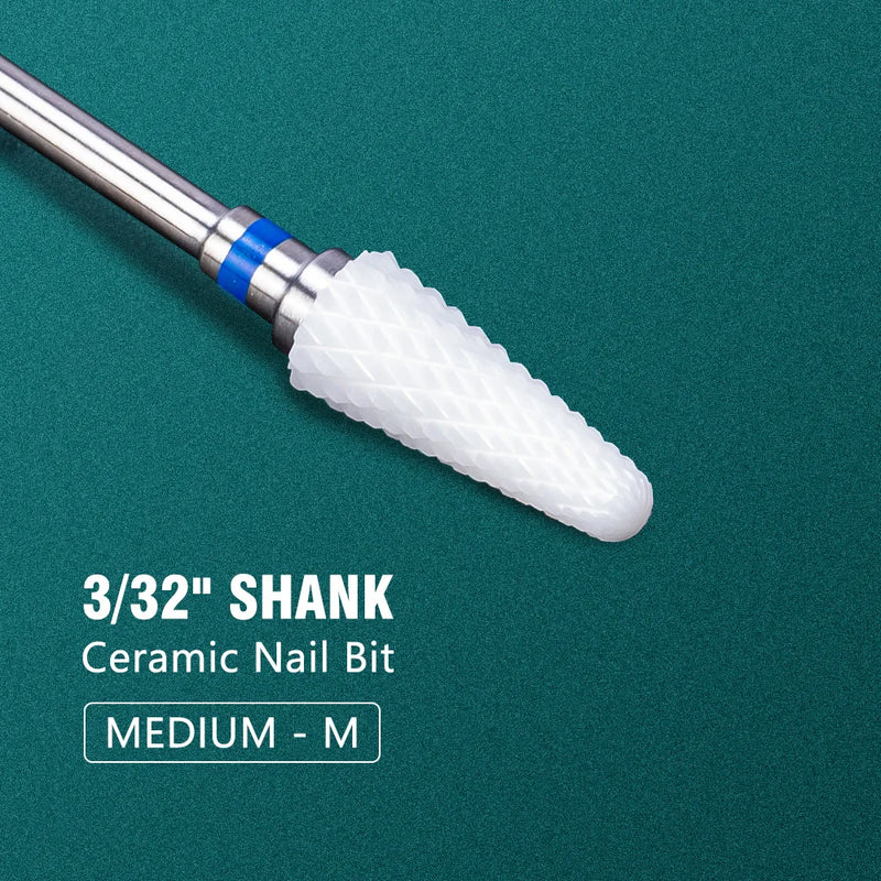 Dmoley Tungsten Carbide Nail Drill Bit Electric Manicure Drills For Milling Cutter Ceramic Nail Burr Pedicure Accessories