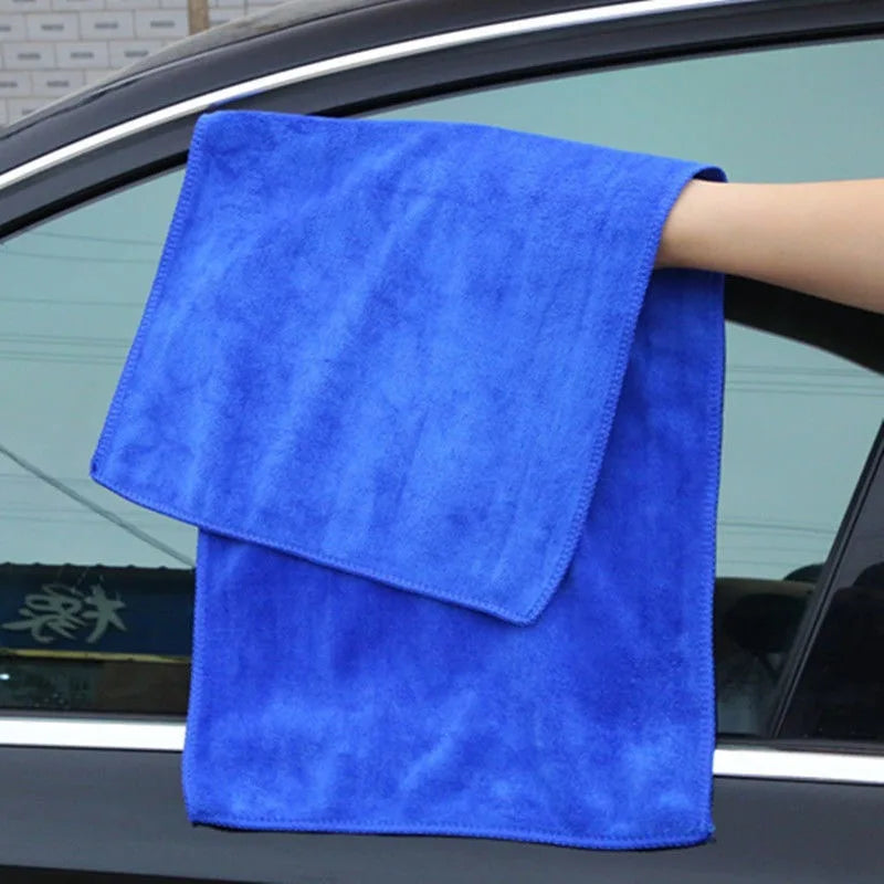 1-20Pcs Microfiber Towels Car Wash Drying Cloth Towel Household Cleaning Cloths Auto Detailing Polishing Cloth Home Clean Tools