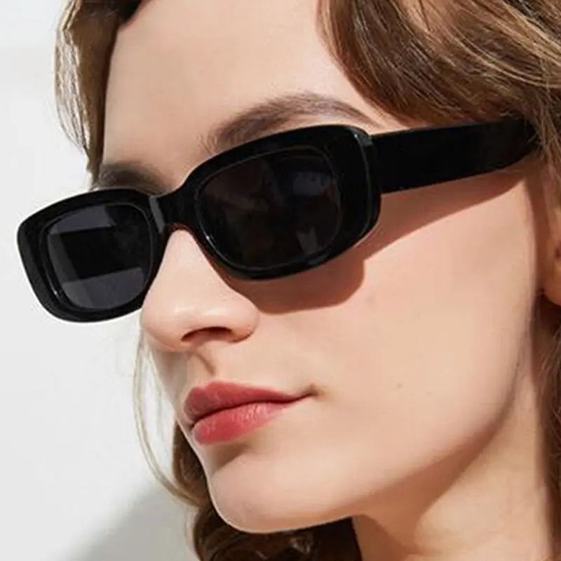2022 New Square Eyewear Fashion Vintage Sunglasses Women Brand Designer Retro Rectangle Sun Glasses Female Ins Popular Colorful