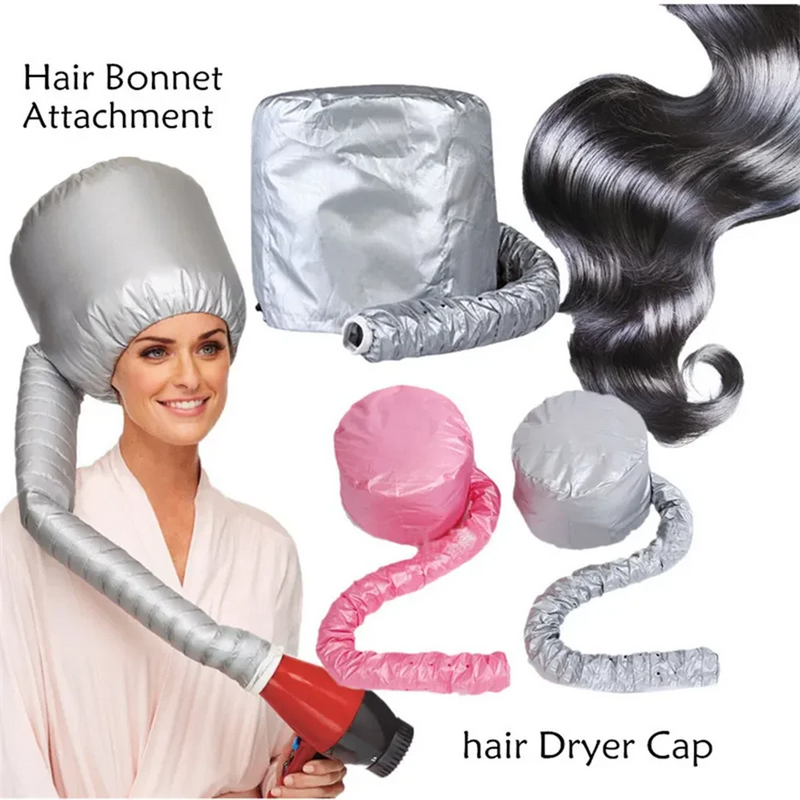Portable Hair Bonnet Dryer Cap Lazy Man Hair Dryerr Cap Quick Dry Hair Dryer Heating Set Oil Baking Cap Household Fast Dry Hair