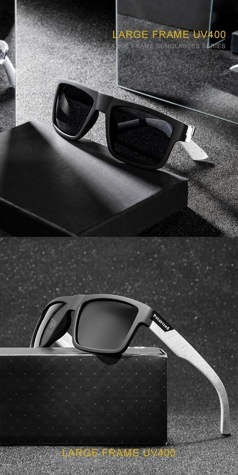 Men Women Polarized Sunglasses Luxury Brand Designer Vintage Sunglasses Man Fashionable Driving Sun Glasses Eyewear Eyepieces