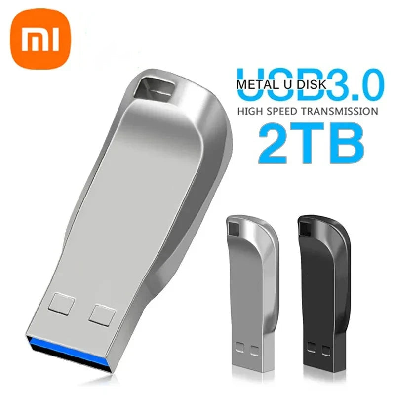 Original Xiaomi Pen Drive 2 TB USB 3.0 Flash Metal Drive 1TB Large Capacity High-Speed Transfer Storage Waterproof Memory U Disk