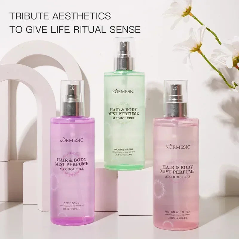 290ml Original Brazil Perfume Fruity Body Fragrance Alcohol-free Natural Fragrance Fresh  Long-lasting Unisex Dating Atmosphere