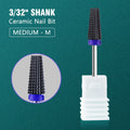 Dmoley Tungsten Carbide Nail Drill Bit Electric Manicure Drills For Milling Cutter Ceramic Nail Burr Pedicure Accessories