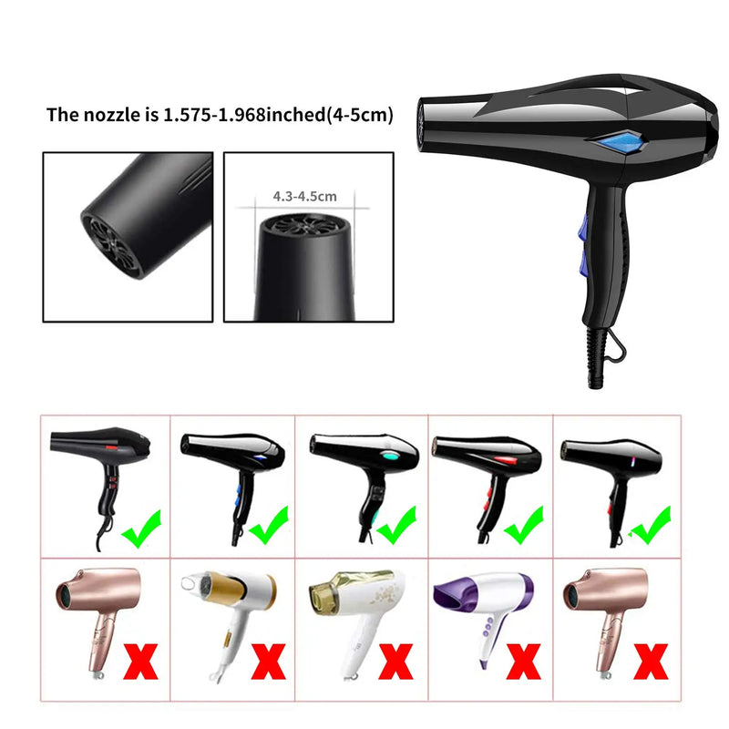 Suitable 4-4.8cm Universal Hair Curl Diffuser Cover Diffuser Disk Hairdryer Curly Drying Blower Hair Styling Tool Accessories