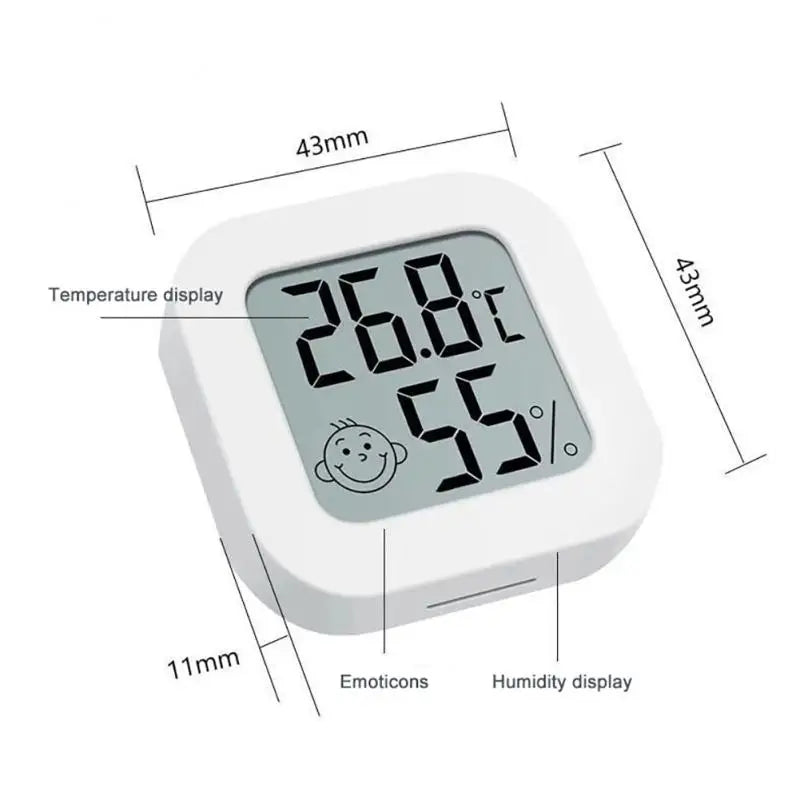 LCD Digital Thermometer Hygrometer Indoor Room Electronic Temperature Humidity Meter Sensor Gauge Weather Station For Home