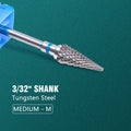 Dmoley Tungsten Carbide Nail Drill Bit Electric Manicure Drills For Milling Cutter Ceramic Nail Burr Pedicure Accessories