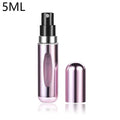 5/8ml Portable Perfume Atomizer Liquid Container For Cosmetics Mini Aluminum Spray Alcochol Empty Refillable Bottle