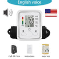 Medical Digital Arm BP Blood Pressure Monitor Automatic Tensiometer Tonometer Sphygmomanometer Heart Rate Pulse Meter Oximeter