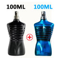 100ML 3.4FL.OZ Leather Notes Men's Eau de Parfum Woody Nutty Warm Spicy Chocolate Scent Male's Fragrance Spray for Man