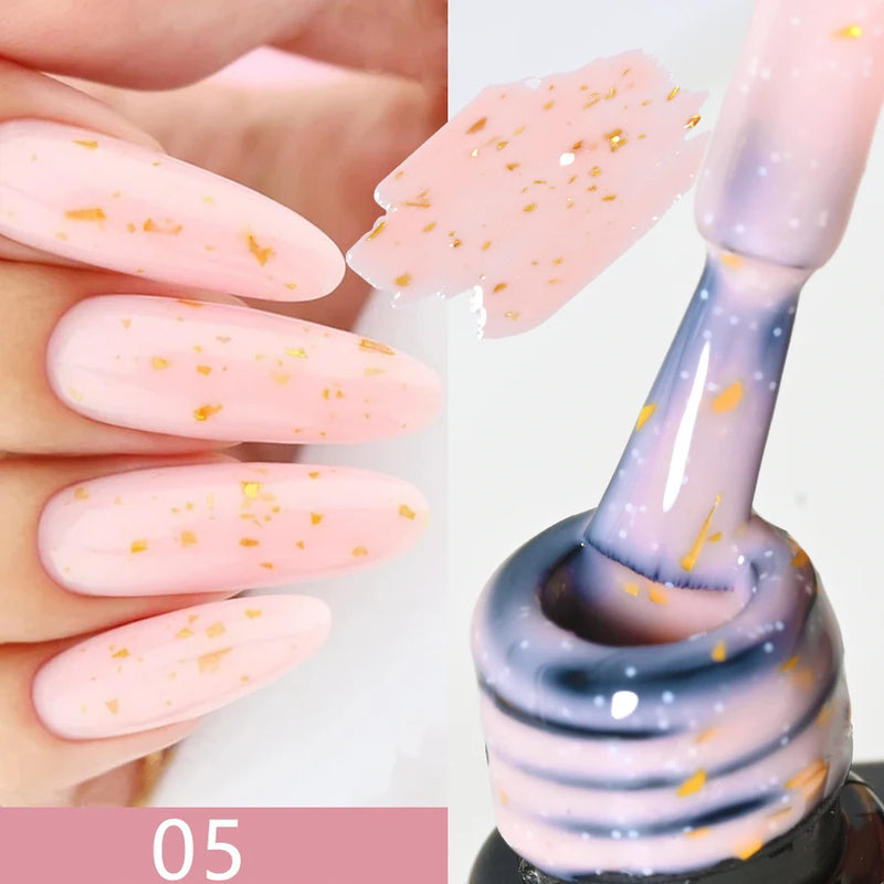 5/7/8ml Super-Bright Metallic Painting Liner Gel Polish Silver/Gold/Rose Mirror Gel Nail Polish Semi Permanent UV Nail Art Verni