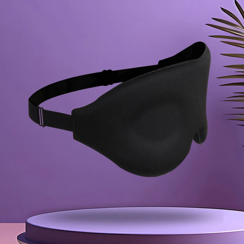 3D Mask For Sleep Eye Mask Lights Blockout Soft Padded Sleeping Fabric Cover Shade Blindfold Eyepatch