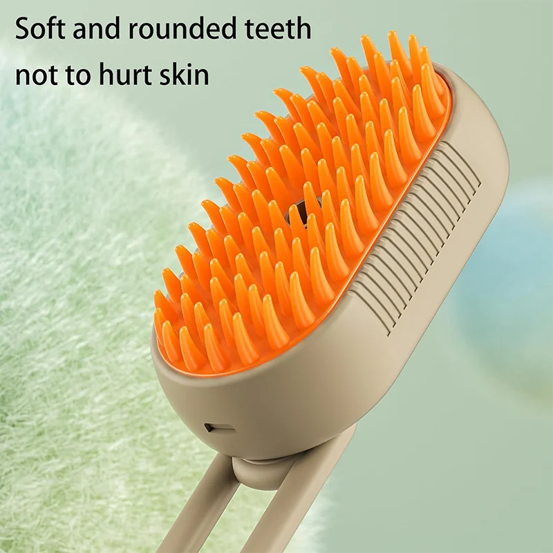 3-in-1 Dog Hair Brush Cat Hair Brush Electric Pet Cleaning Brush Steam Spray Brush Massage Hair Removal Comb anti-Tangle Brush