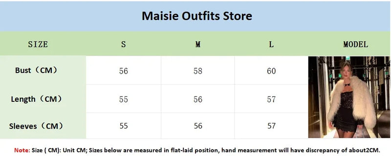 Luxury Winter Loose Women's Thick Fluffy Faux Fur Coats Fashion Solid Cropped Oversized Warm Jacket 2024 New Lady Chic Outerwear