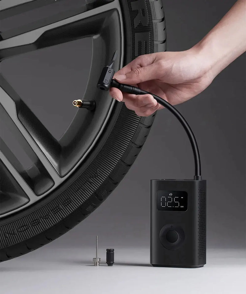 Xiaomi Mijia Air Pump 2 25%Speed Boost Mini Portable Electric Air Compressor Treasure 150PSI Type-C LED Multitool Inflator Xiomi