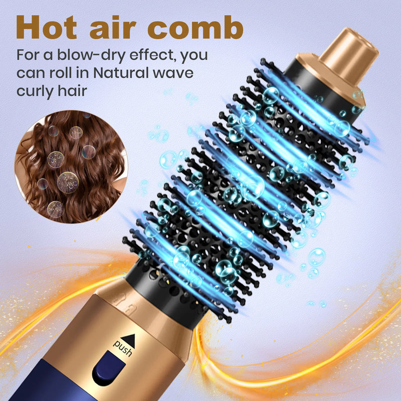 Hair Dryer Multi 5 In1 Hair Styler Curling Iron Hair Straightener With Hair Brush Hairdryer For Hair Dryer Hair Multi Styler