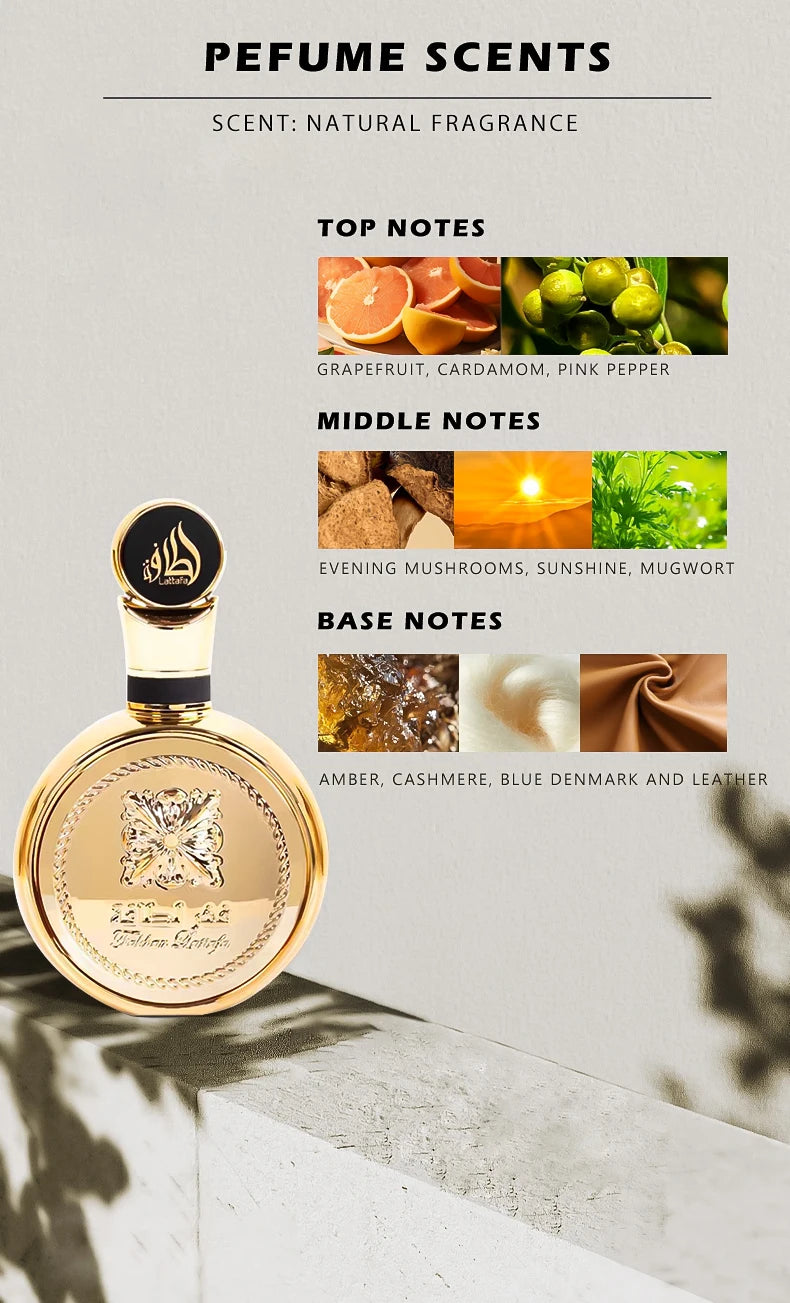 100ML Original Body Hair Fragrance Spray Premium Sense Arabic Perfume Dating Flirtation Lasting Eau Toilette Men Women Deodorant