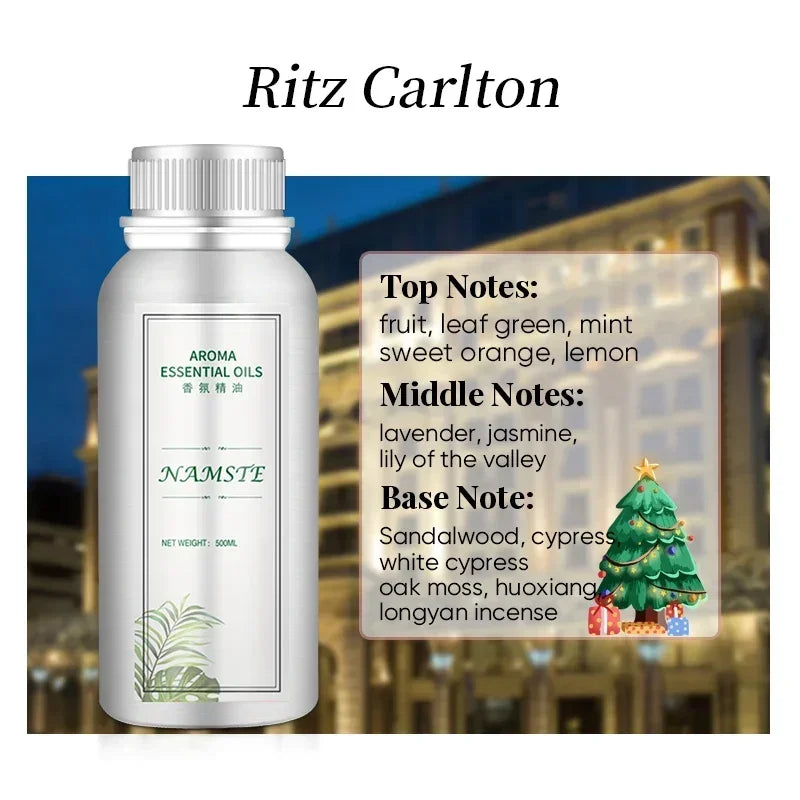 Namste 500ML Hotel Essential Oil Aromatic Oil Hotels Perfume oil Electric Aromatic oasis Fragrance Oil Air Freshener Diffuser