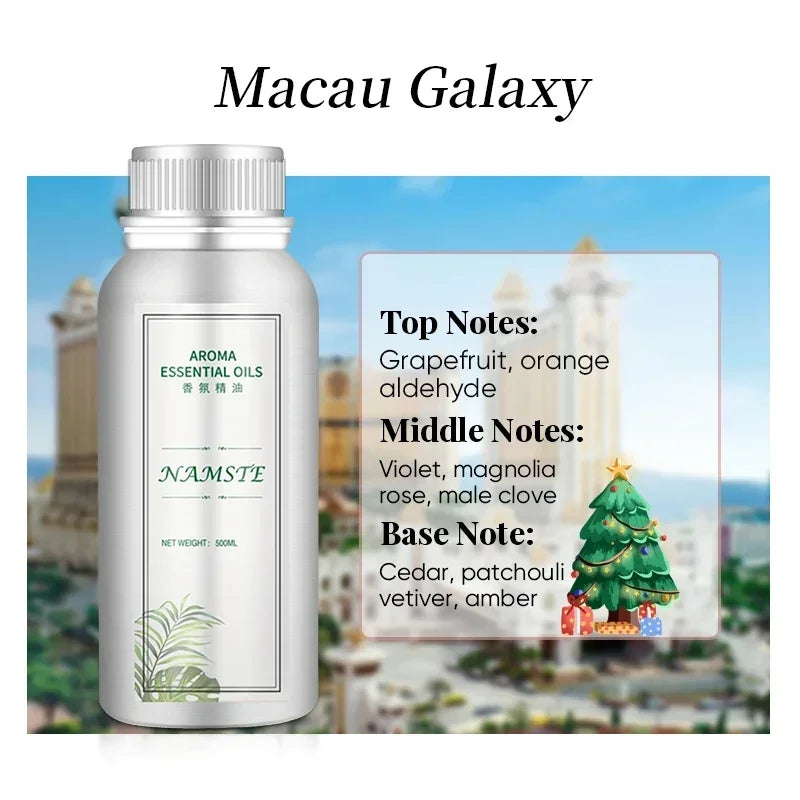 Namste 500ML Hotel Essential Oil Aromatic Oil Hotels Perfume oil Electric Aromatic oasis Fragrance Oil Air Freshener Diffuser