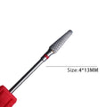 1pc Carbide Tungsten Nail Drill Bit Rotate Burr Milling Nail Cutter Bits Electric Drill Machine For Manicure Pedicure Tools