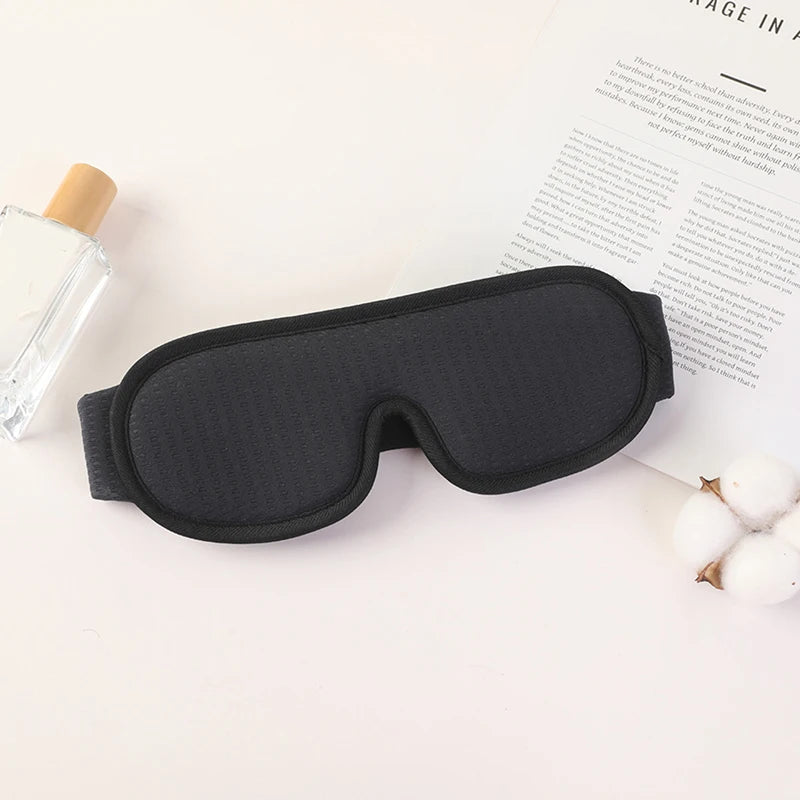 【Hot Sale]3D Mask For Sleep Eye Mask Lights Blockout Soft Padded Sleeping Fabric Cover Shade Blindfold Eyepatch