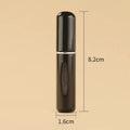 Portable 5/8ML Atomizer Perfume Spray Bottle for Travel Cologne Dispenser Refillable Aluminum Bottom Filling Liquid Container