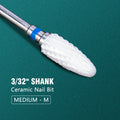 Dmoley Tungsten Carbide Nail Drill Bit Electric Manicure Drills For Milling Cutter Ceramic Nail Burr Pedicure Accessories
