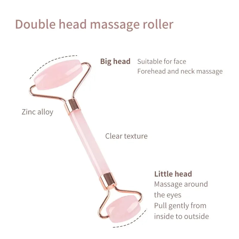 Roller & Gua Sha, Face Roller, Facial Roller Skin Care Tools Massager Resin Facial Massage For Face, Eyes, Neck, Body