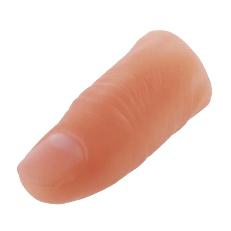 2Pcs Funny Thumb Tip Trick Joke Prank Toy Supply Soft Props