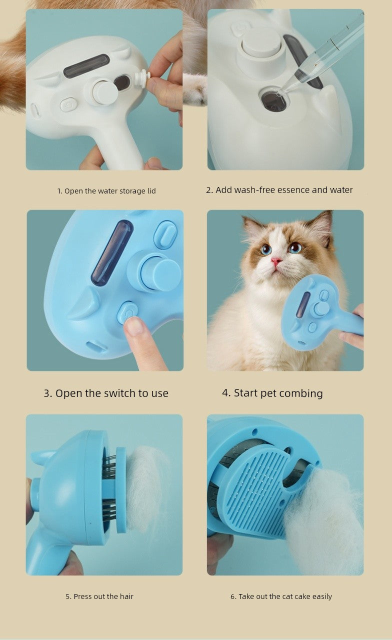 Pet Electric Apparatus Special Brush Spray Cat Comb