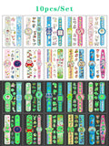 Luminous Tattoo 5 10pcs/Set Temporary Tattoos Mermaid Licorne Children Stickers for Kids Pokemon Tattoo Tattoo for Kids Unicorn