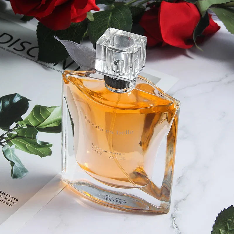 100%Original Beautiful Life Women Perfume True Love Rose Fragrance Lasting Perfume Fresh Natural Romantic Sweet Temperament 75ml