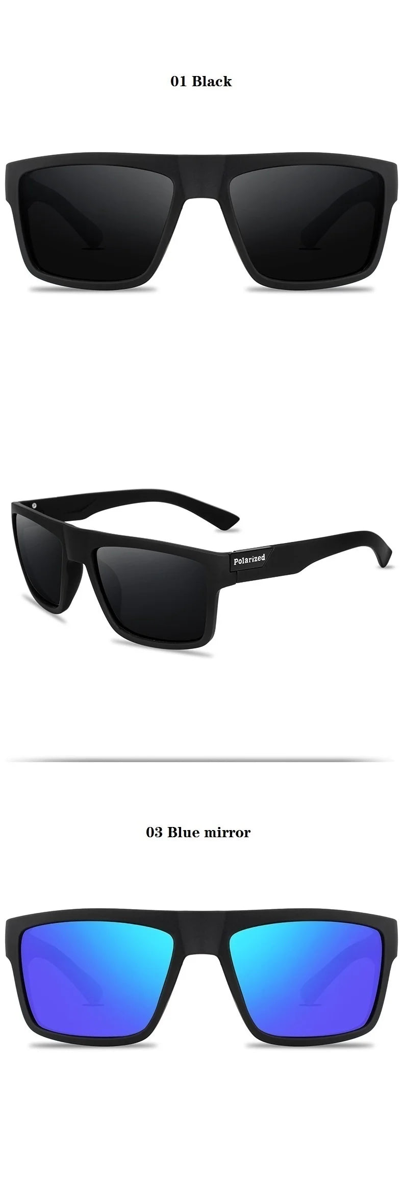 Men Women Polarized Sunglasses Luxury Brand Designer Vintage Sunglasses Man Fashionable Driving Sun Glasses Eyewear Eyepieces