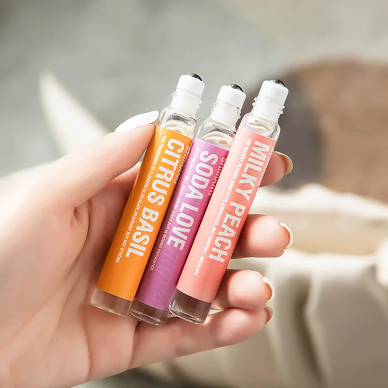 10ml Pheromone Perfume with Roller Woman Body Essential Scented Water Flirt Oil Long Perfume Fragrance Attract