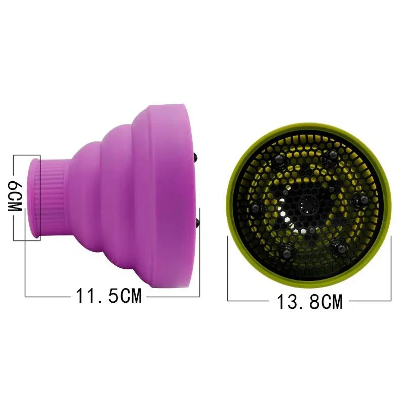 Suitable 4-4.8cm Universal Hair Curl Diffuser Cover Diffuser Disk Hairdryer Curly Drying Blower Hair Styling Tool Accessories